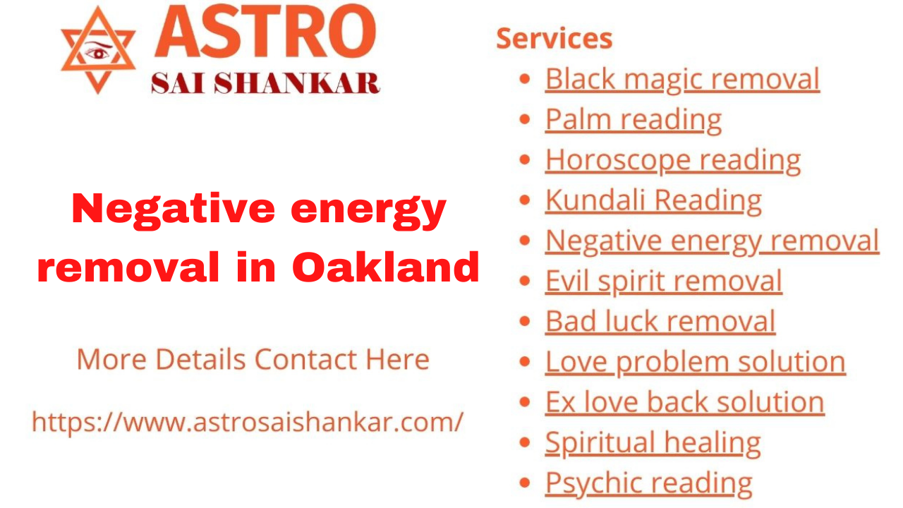Negative energy removal in Oakland