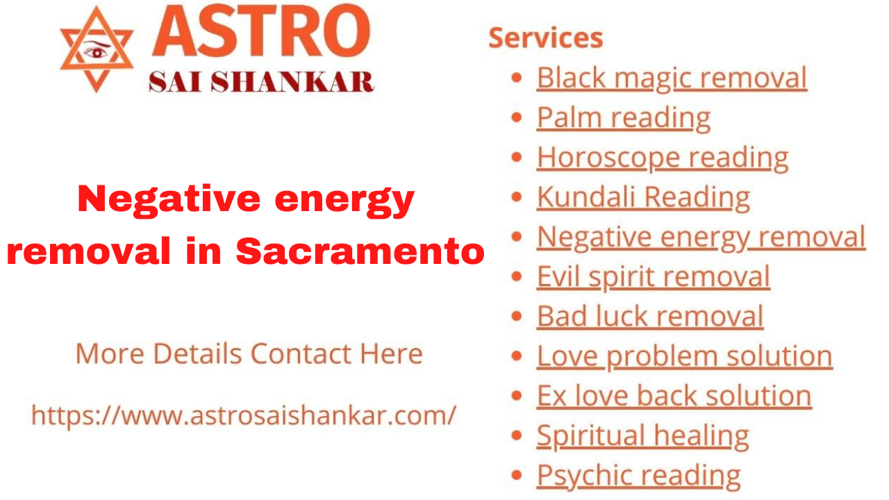 Negative energy removal in Sacramento