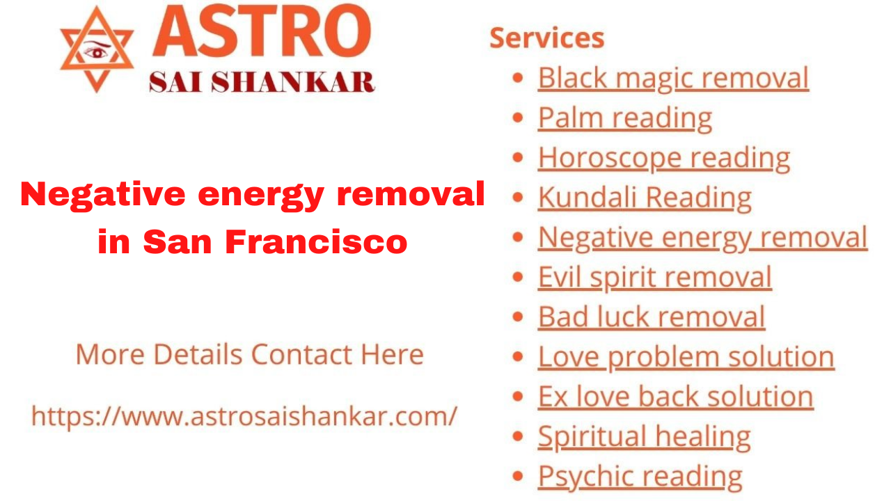 Negative energy removal in San Francisco