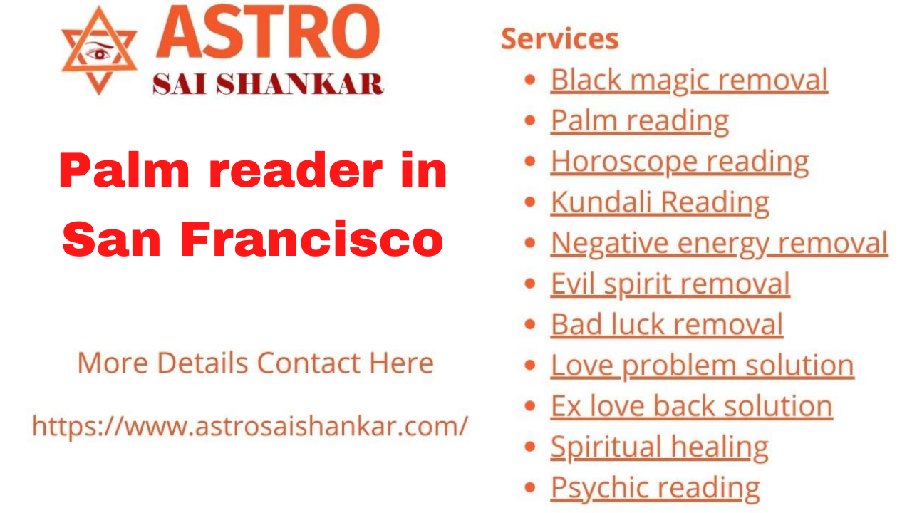 Palm reader in San Francisco